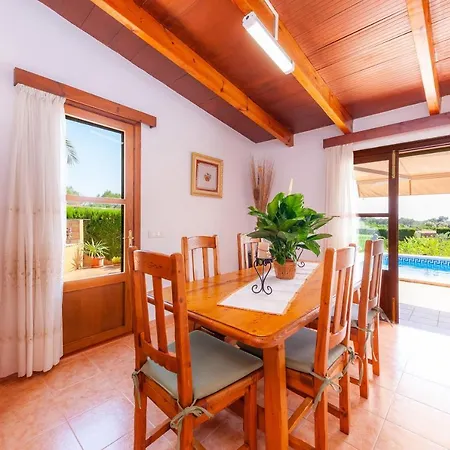 Ses Salines With Private Pool And Barbecue